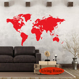 Wall Sticker World Map House Living Room Decoration Decal Sticker