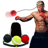 Fight Ball With Head Band For Reflex Speed MMA Training Boxing Punch Exercise UK