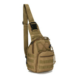 Men Backpack Molle Tactical Sling Chest Bag Assault Pack Messenger Shoulder Bag